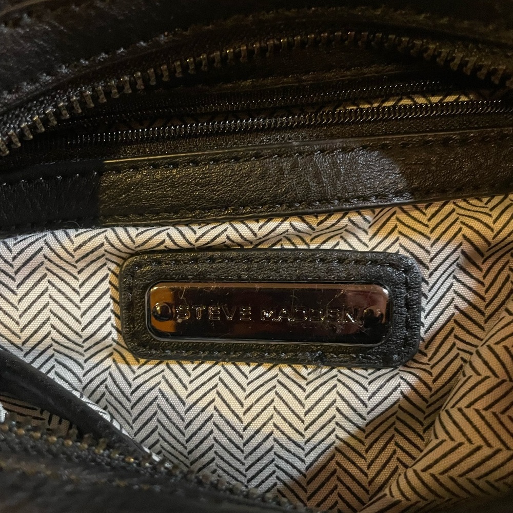 Steve Madden fringed black bag - Picture 4 of 10